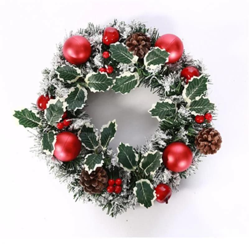 Hot Sale Decoration Christmas Wreaths Letters Pine Needle Christmas Garlands