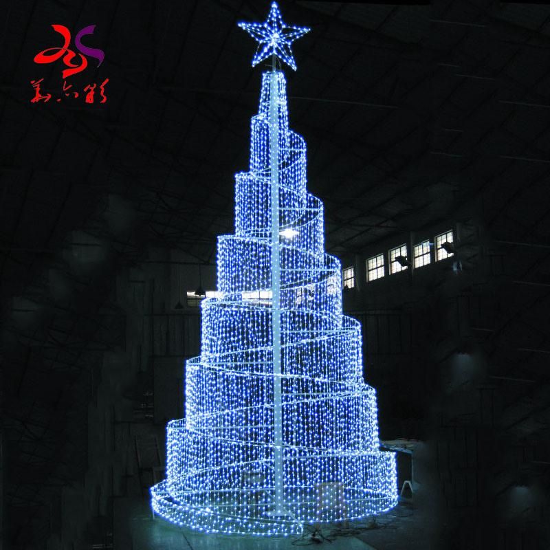 Holiday Decoration PVC Lighting Christmas Tree