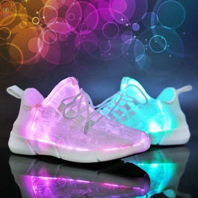 LED Shoes Colorful Unisex Rechargeable Light up Shoes for Night