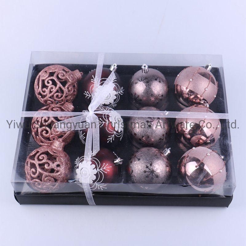 New Design High Sales Christmas Ball for Holiday Wedding Party Decoration Supplies Hook Ornament