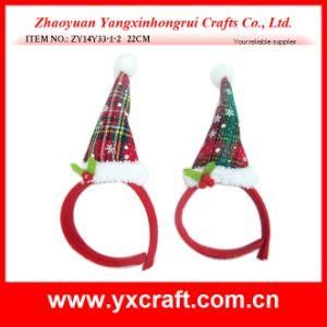 Christmas Decoration (ZY14Y33-1-2 22CM) Christmas Peaked Cap