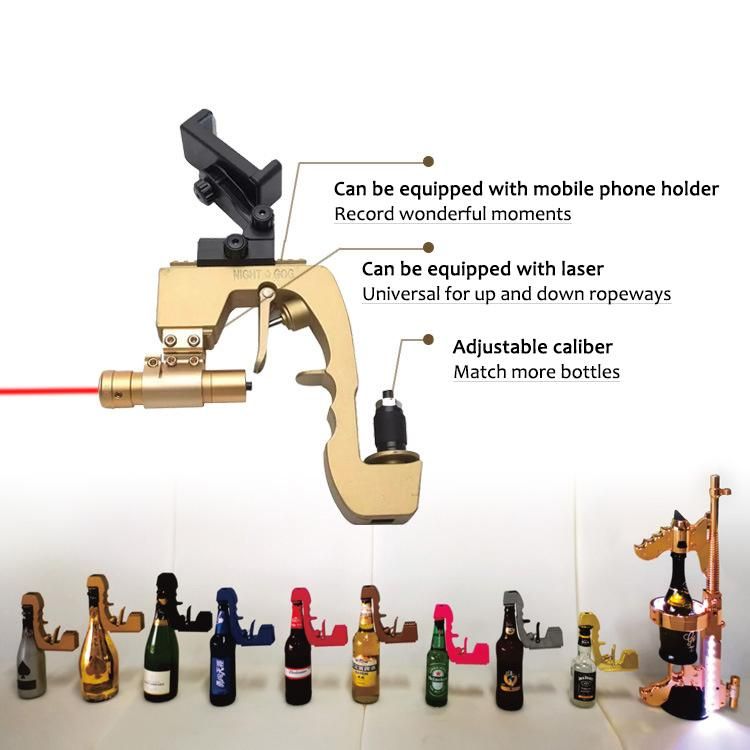 Bubble Blaster Champagne Beer Spray Gun Wine Stopper Party Beer Ejector Feeding