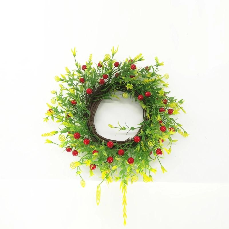 Christmas Wreath Green Color with Ornament