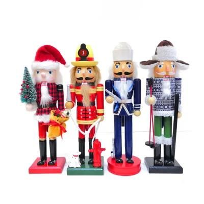 36cm Wooden Nutcracker Craft Solider