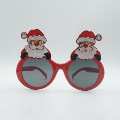 Santa Claus Party Wacky Glasses Christmas Gift Props Holiday Gift Party Supply Glasses