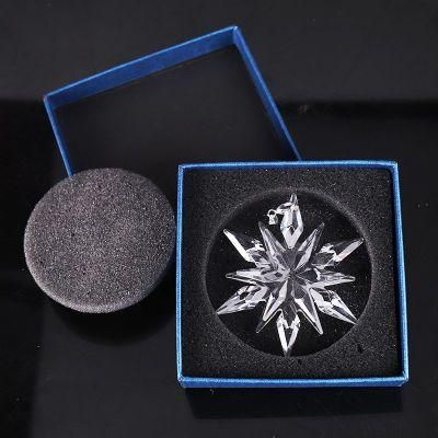 2019 New Design Crystal Snowflake Pendant for Wedding Gifts