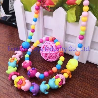 Plastic Toy Children Gift Jewelry Candy Bracelet Necklace