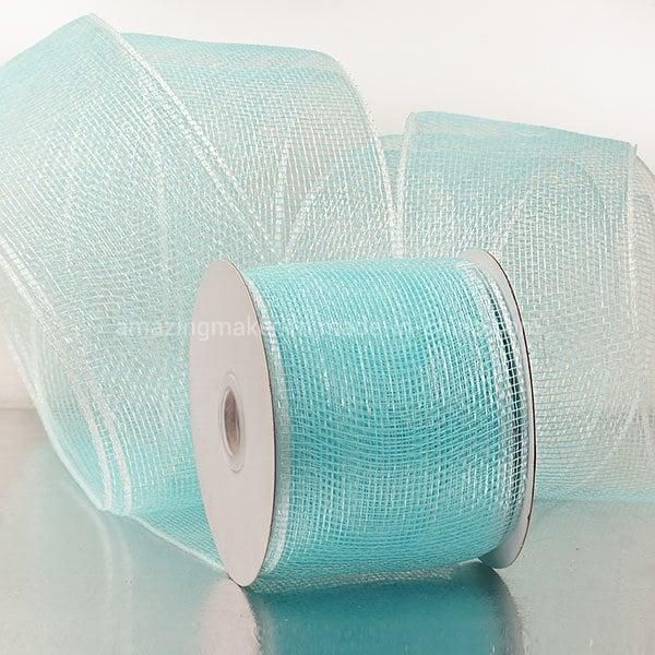 Ronmatic Crystal 4′′ Deco Mesh Ribbons for Wedding Wreath Wrapping