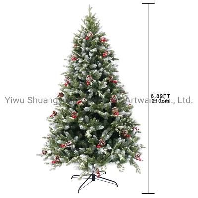 New Design Quality Christmas Pet+PVC Tree for Holiday Wedding Party Halloween Decoration Supplies Ornament Craft Gifts