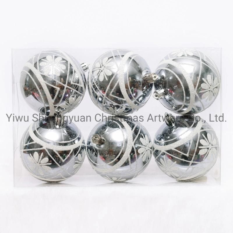 New Design Christmas Ball for Holiday Wedding Party Decoration Supplies Hook Ornament Craft Gifts
