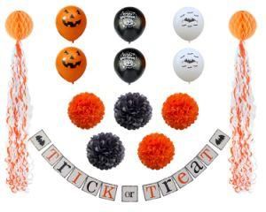 Umiss Paper POM Poms Honeycomb Ball Halloween Party Decoration OEM