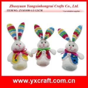 Easter Decoration (ZY16Y690-1-2-3) Gift Decoration Easter Bunny for Sale