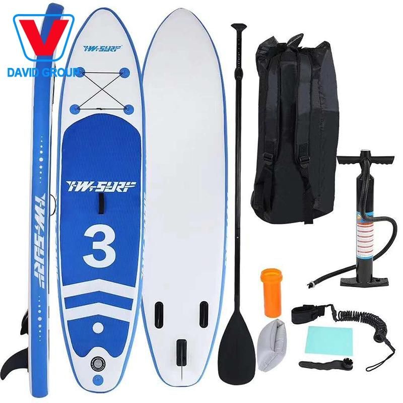 Promotion Hot Sale Double Wall Fabric PVC Cheap Paddle Board Inflatable Standup Paddleboard