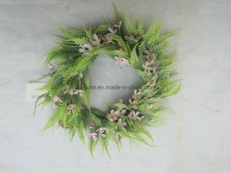 Artificial Seeds Grass Wreath for Home and Garden Decoration