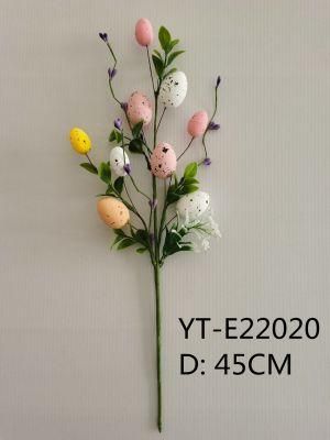 Yt-E22020 Hot Selling Factory Ornament Handmade Easter Egg Picks