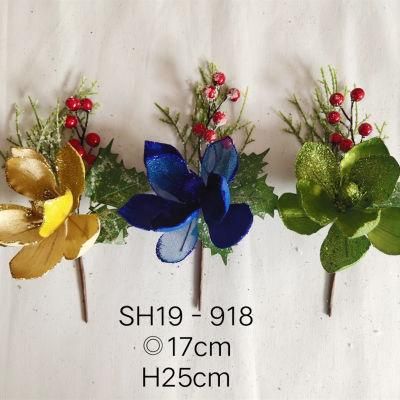 Home Christmas Artificial Flower Decorative Flower
