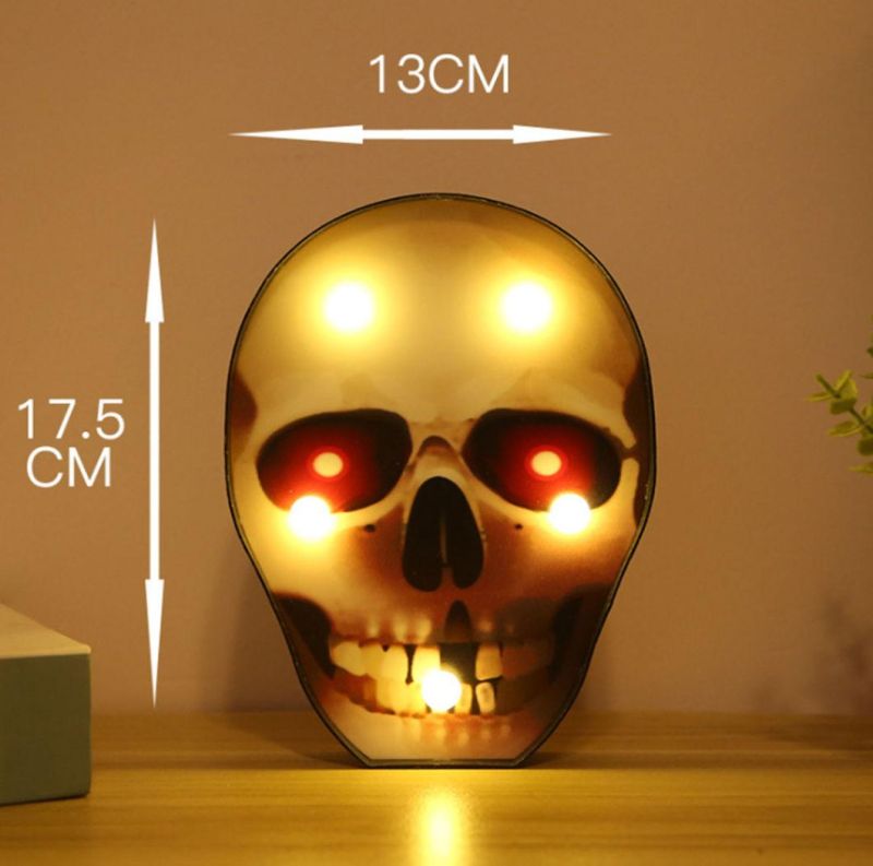 LED Halloween Lights Pumpkin Bat Ghost Decorations Lights
