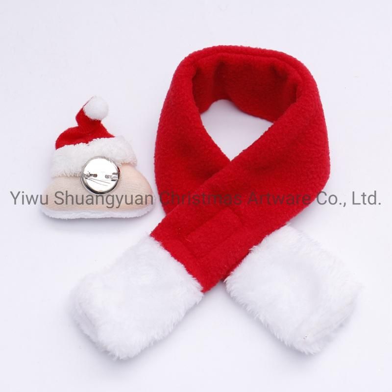 Christmas Pet Supplies Skirt Cloak for Holiday Wedding Party Decoration Supplies Hook Ornament Craft Gifts
