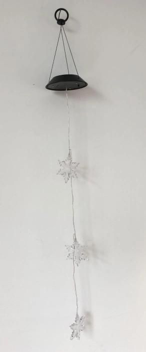 Solar Powered LED Snowflake String Lights for Outdoor Decoration Sc-Sf-1