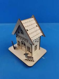 Poplar Hot Selling Wooden Crafts Houses Small House