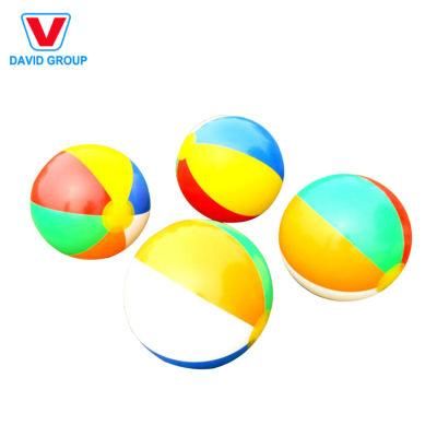 Multicolor Giant Beach Ball Inflatable PVC Beach Balls