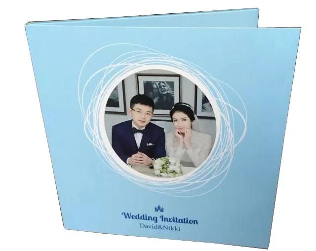 Custom Personal Wedding Cards with LCD Screen Display