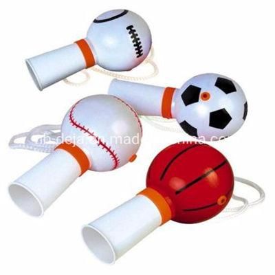 Kids Promotion Noise Maker Colorful Snap Plastic Whistle