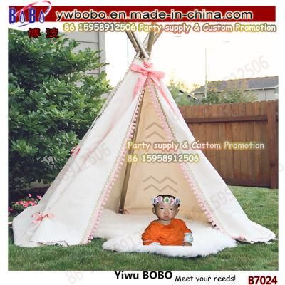 Party Items Kids Teepee Tent Children Play Tent Boho Lace Tipi Sheer Canopy for Wedding Party (B7024)