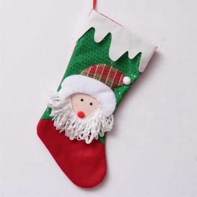 Christmas Socks with Ornaments Decorate Home Decoration