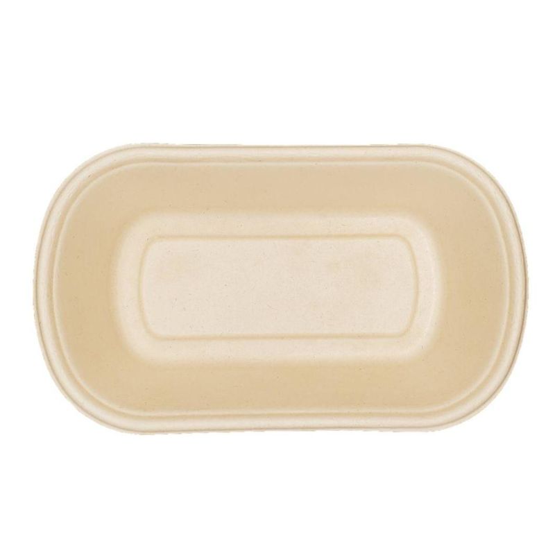 Lunch Factory Price Biodegradable Sugarcane Bagasse Dish Fast Food Box