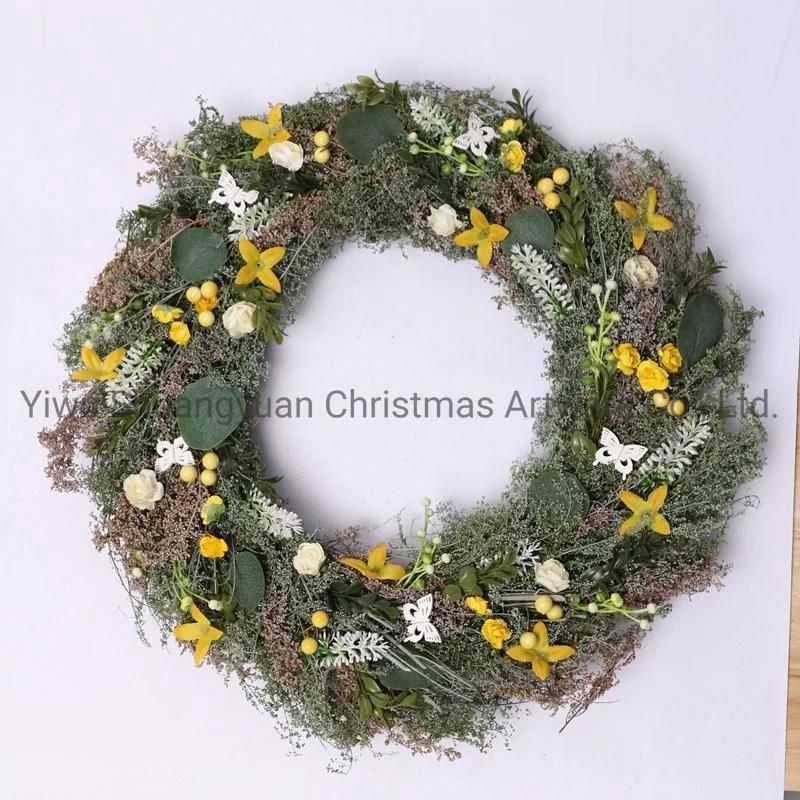 New Design Quality Spring Autumn Wreath for Holiday Wedding Party Halloween Decoration Supplies Ornament Craft Gifts