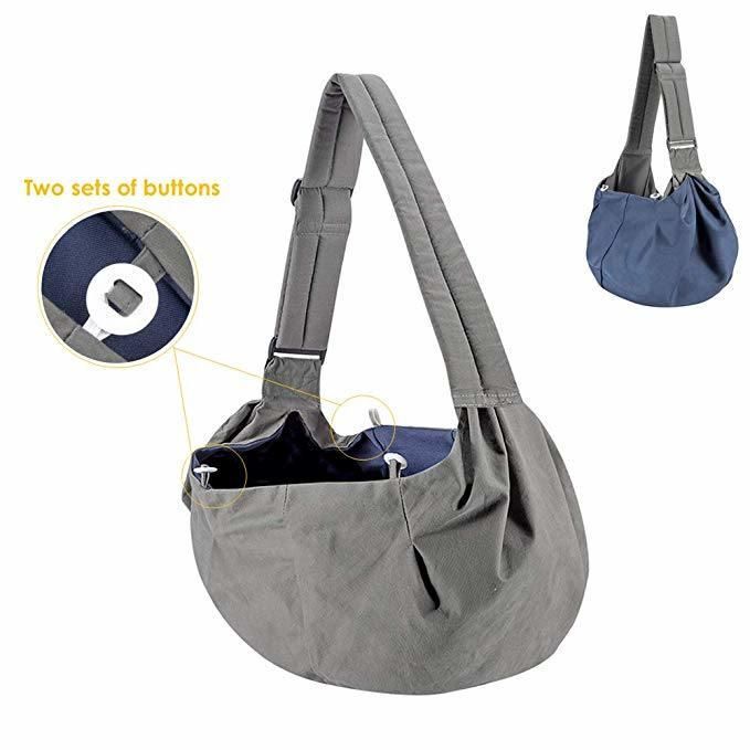 Sling Adjustable Pet Carrier Dog Safety Carrying Tote Bag