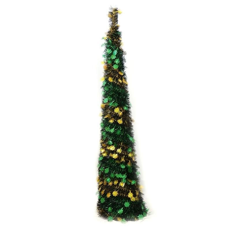 New Design Pet Material Tinsel Tree Home Decoration