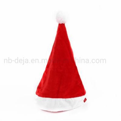 Christmas Decoration Santa Claus Plush Hat for Kids and Adults