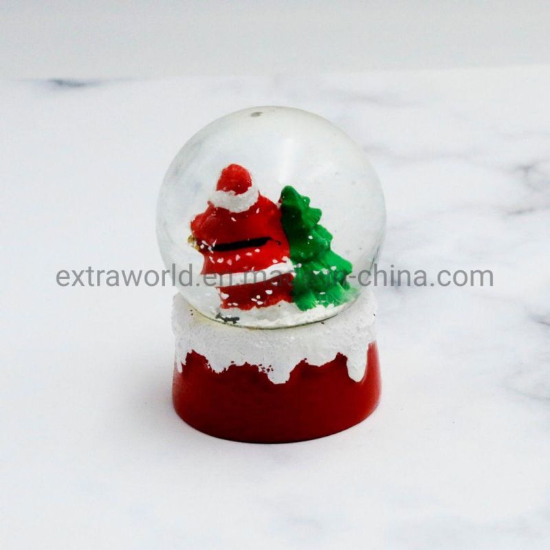 45cm 60cm 80cm 100cm Polyresin Christmas Santa Snowball Decoration