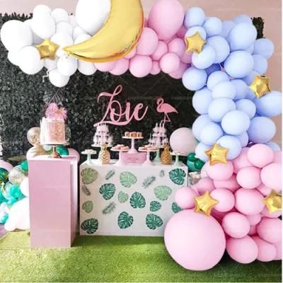 Wholesale Gold Moon DIY Party Maca Blue Pink Balloon Garland Arch Kit Showsea Muti Styles Cheap Factory Price for Gender Reaveal Baby Shower