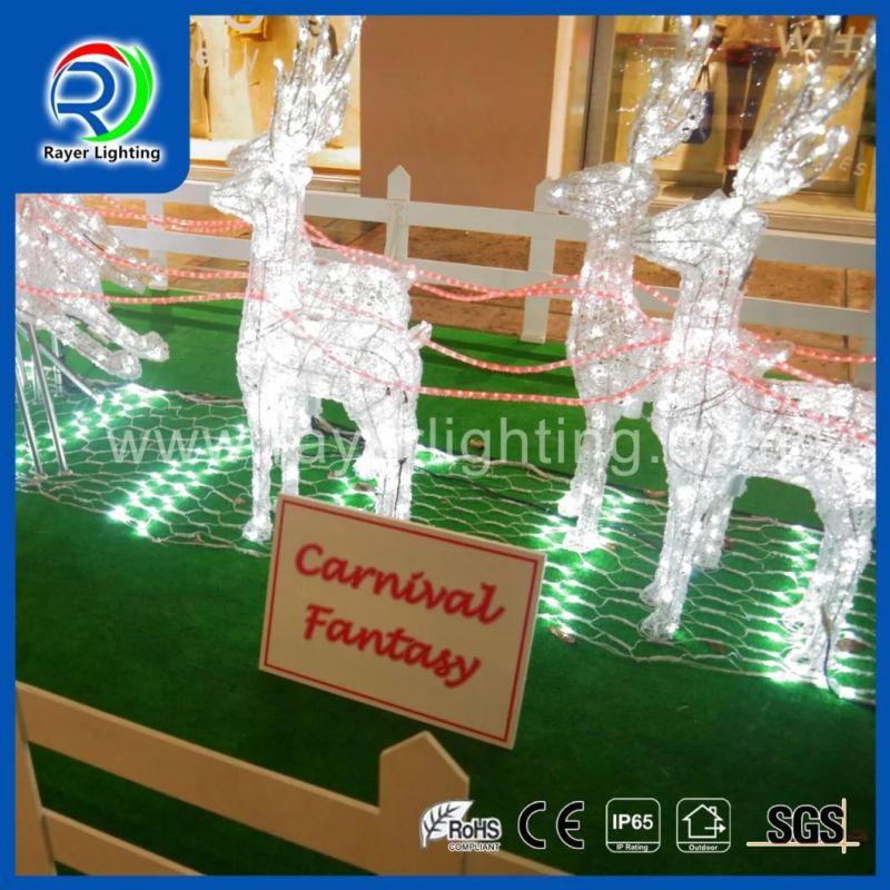 LED Christmas Reindeer Christmas Decoration for Garden Lights