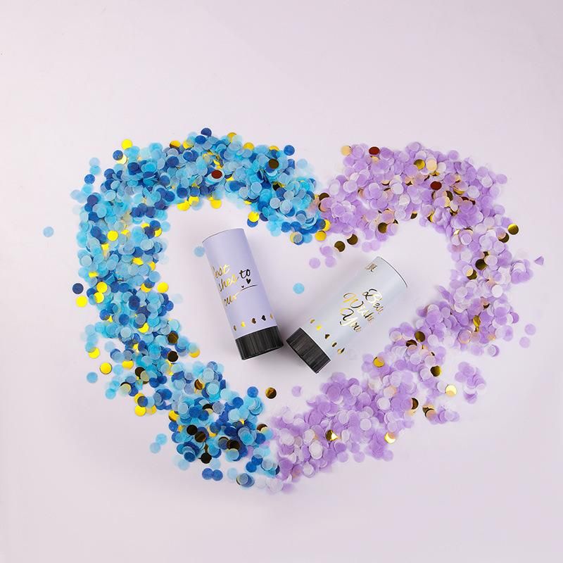 Party Popper Cannons Confetti Handheld Fireworks Festive Party Supplies Wedding Christmas New Year Birthday Celebration Spray