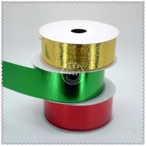 2018 Party Decoration Double Face Metallic Ribbon Roll