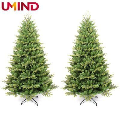 Yh2002 Wholesale 240cm PVC PE Christmas Tree Ornament Artificial Christmas Tree