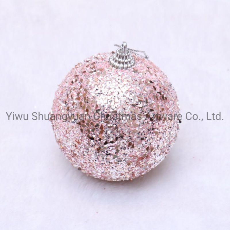 New Design High Sales Christmas Foam Flower Ball for Holiday Wedding Party Decoration Supplies Hook Ornament Craft Gifts