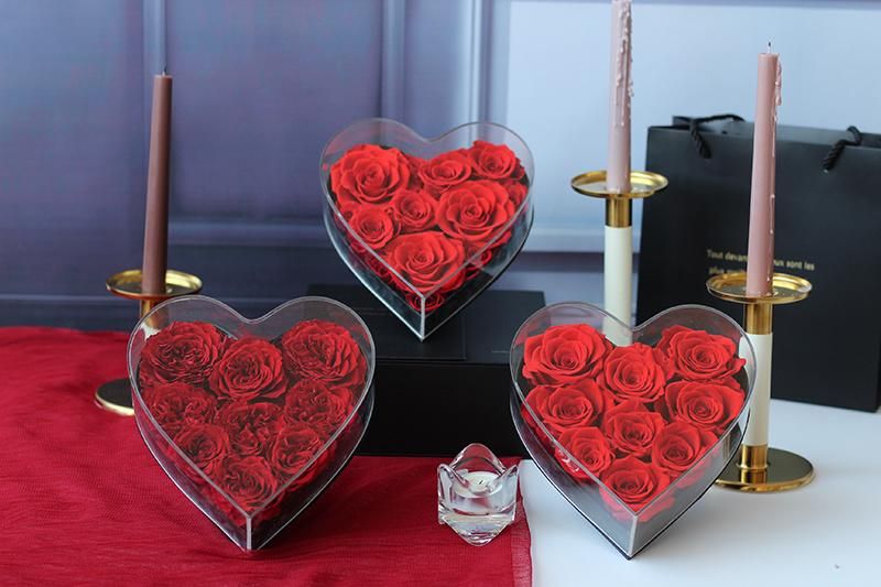 Christmas Decoration Preserved Rose Artificial Flower Wedding Anniversary Gifts