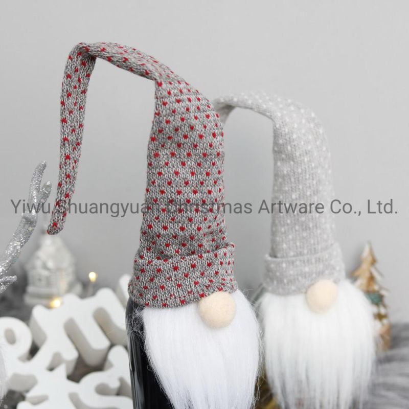 Stock New Design High Sales Christmas Plush Old Man for Holiday Wedding Party Decoration Supplies Hook Ornament Craft Gifts