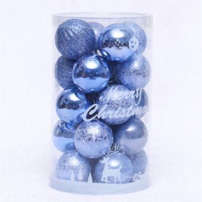 Christmas Ornament for Xmas Home Decor Light Plastic Balls Natal Deco One Barrel Ball