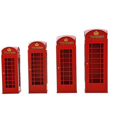 Professional OEM Customized Traditional Red Gold Yellow Pink Phone Booth Soundproof Telephone Booth