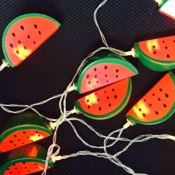 Light Chain Decoration Lighting Watermelon Shaped Lamps Decoration