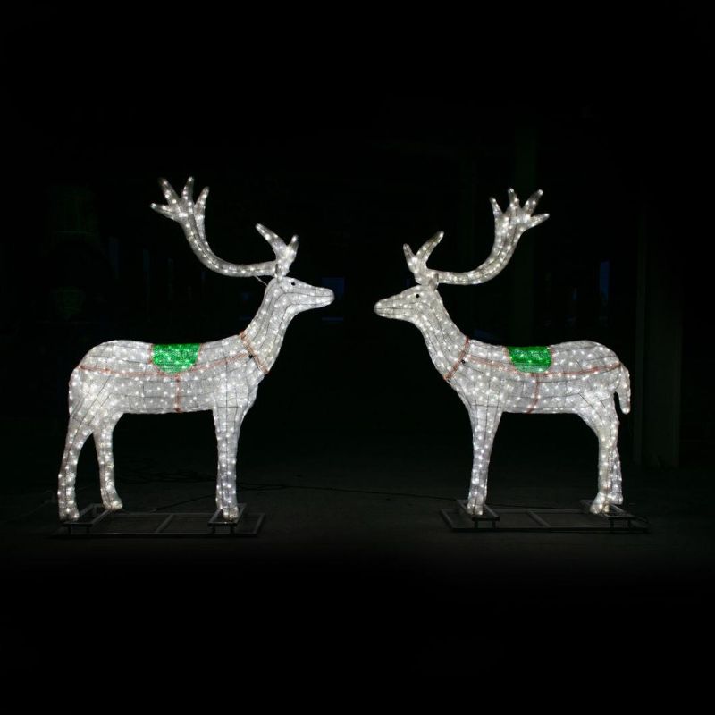 Outdoor Decoration LED Animal Figure Christmas Garden Lights Motif Light