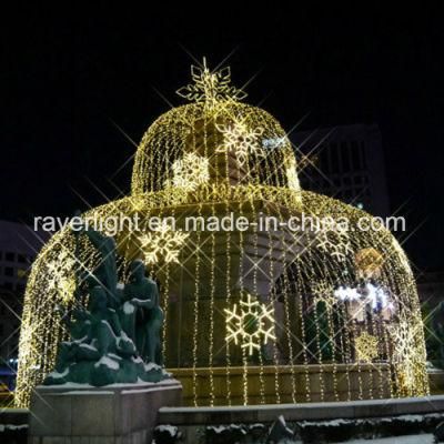 Dynamic Water Flowing Christmas Lights LED Fountain Outdoor Decoration