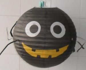 Paper Lanterns Halloween Spider Hanging Paper Lantern for Indoor and Outdoor Decoration