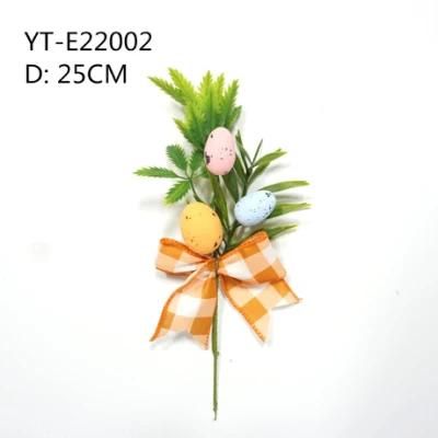 Yt-E22002 Easter Picks for Home Decoration Easter Wreath Materials